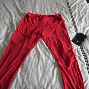 LulaRoe Vibrant Pink Leggings